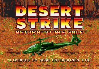 Desert Strike - Wangan Sakusen ~ Desert Strike (Japan, Korea)